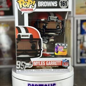 NFL Browns Myles Garrett (Home Uniform) Funko Pop! #161